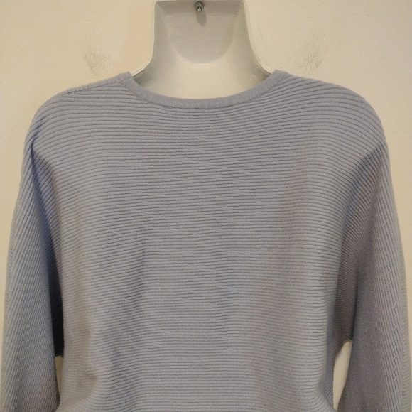Tahari - Dolman Sleeves Rin-Knit Crew Sweater - Picture 8 of 15
